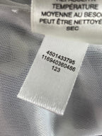 White House Black Market Dress Striped Keyhole Sheath Women’s Sz 14 Black White
