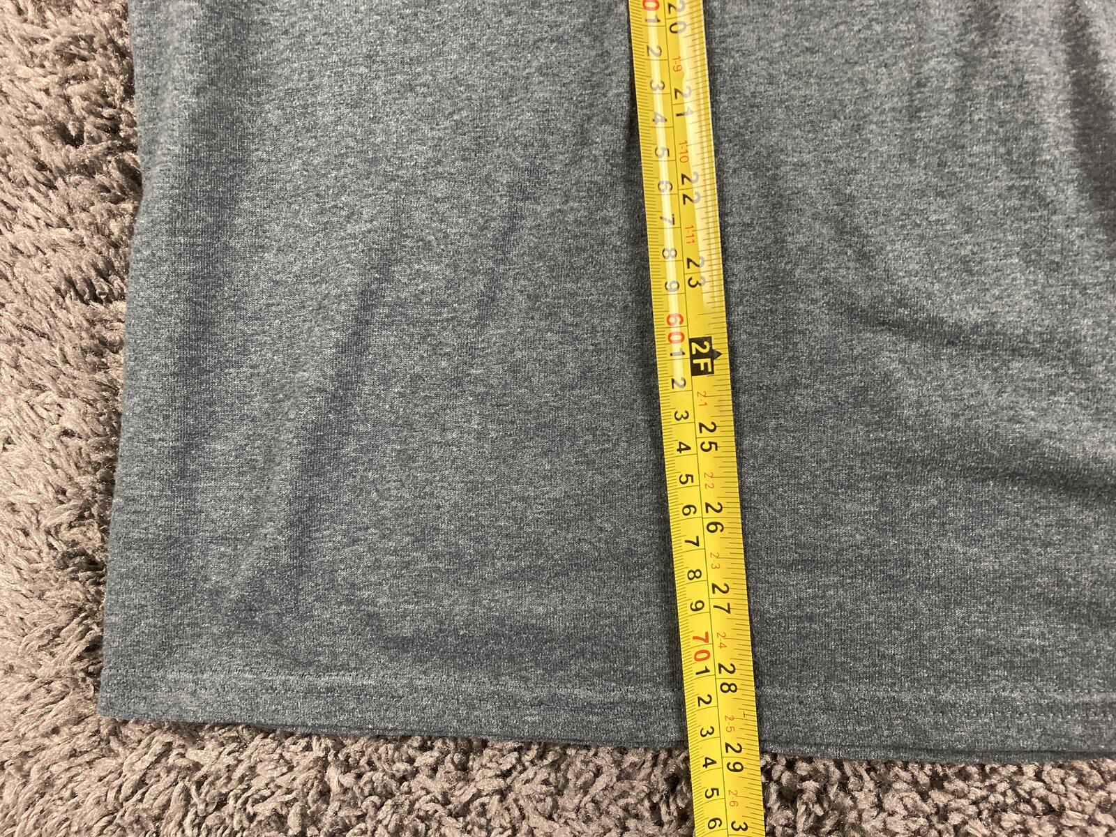 Hang Loose Hawaii T-Shirt Men's Blue Gray Shaka Graphic Poly Blend Tee Sz XL