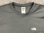 The North Face Flight Series Shirt Mens Black Gray Long Sleeve Pocket Running L