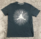 Nike Air Jordan Supersonic Graphic T-Shirt Mens XL Black Jumpman Basketball Tee