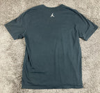 Nike Air Jordan Supersonic Graphic T-Shirt Mens XL Black Jumpman Basketball Tee