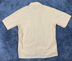 Elio Berhanyer for Artesanos Camiseros Cotton Blend Shirt 42 (L) Peach & Orange
