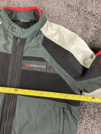 Dainese Motorcycle Mesh Riding Jacket  Green Red Shoulder Elbow Armor 58EU/48US