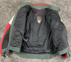 Dainese Motorcycle Mesh Riding Jacket  Green Red Shoulder Elbow Armor 58EU/48US