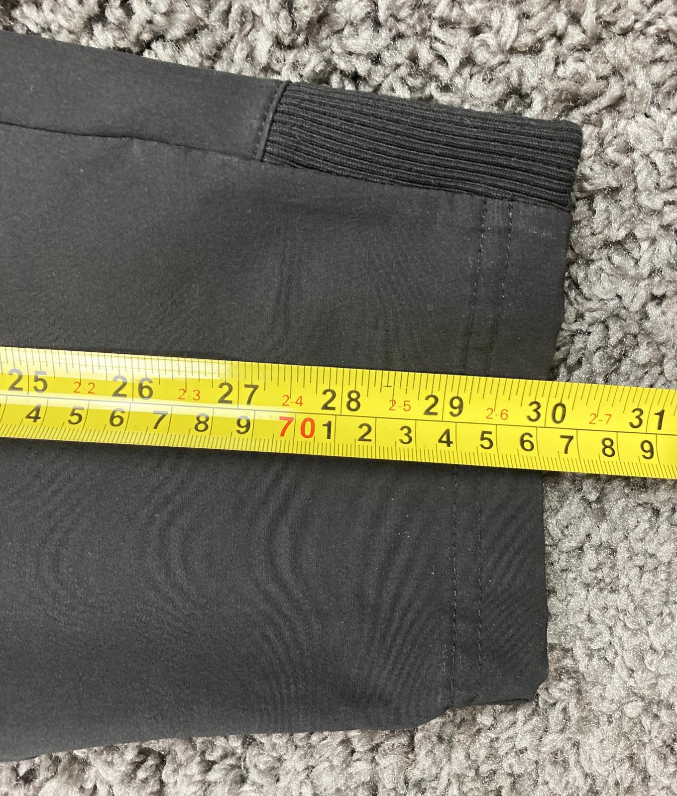 Russell Athletic Golf Pants Men's Black Stretch Zipper Pockets Size L 36/38