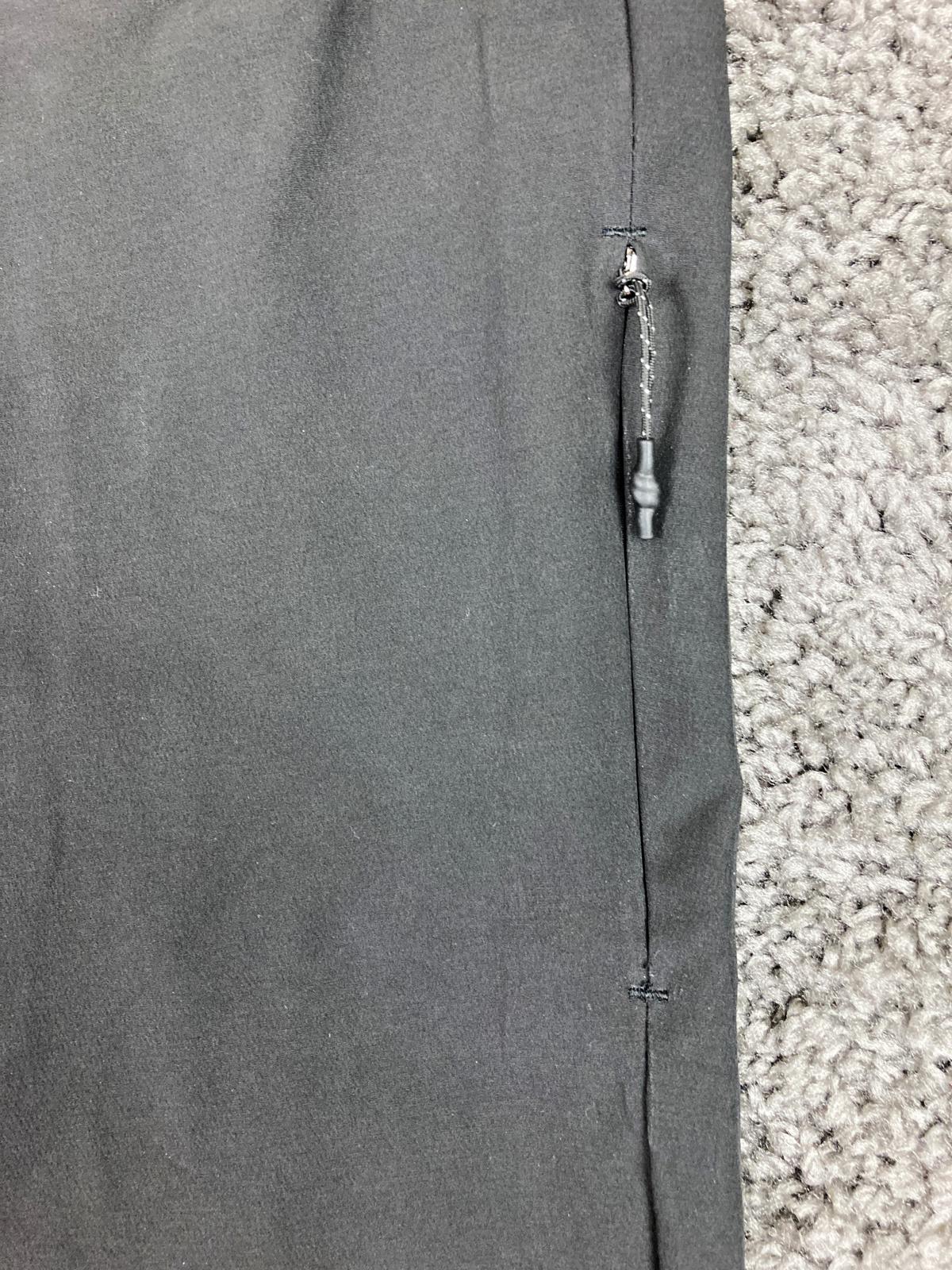 Russell Athletic Golf Pants Men's Black Stretch Zipper Pockets Size L 36/38
