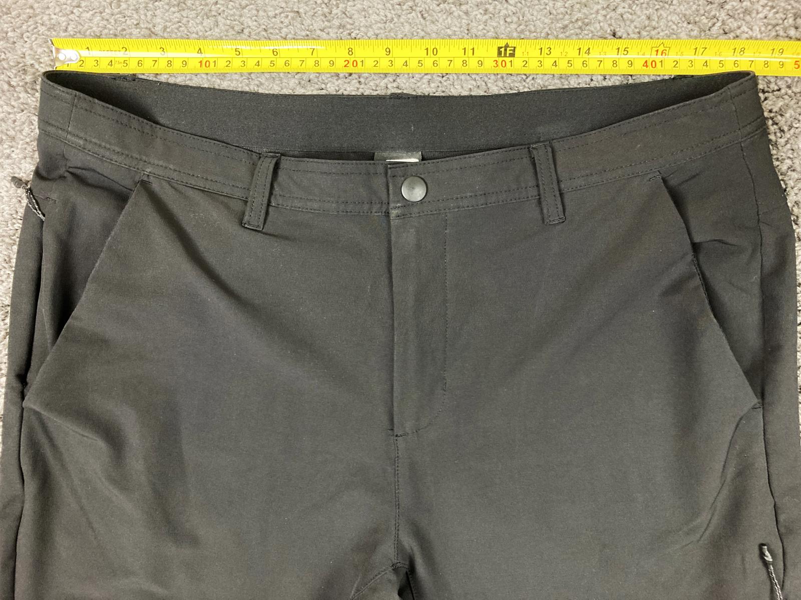 Russell Athletic Golf Pants Men's Black Stretch Zipper Pockets Size L 36/38