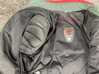 Dainese Motorcycle Mesh Riding Jacket  Green Red Shoulder Elbow Armor 58EU/48US