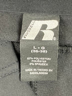 Russell Athletic Golf Pants Men's Black Stretch Zipper Pockets Size L 36/38