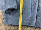Columbia Rugged Ridge II Sherpa Fleece Jacket Mens Blue Full Zip Warm Coat Sz XL