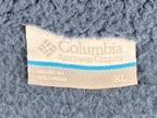 Columbia Rugged Ridge II Sherpa Fleece Jacket Mens Blue Full Zip Warm Coat Sz XL