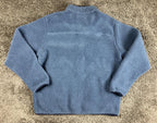 Columbia Rugged Ridge II Sherpa Fleece Jacket Mens Blue Full Zip Warm Coat Sz XL