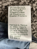 AG Adriano Goldschmied The Everett Jeans Mens Hemmed* Blue Slim Straight 38x28**