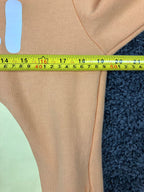 Bluey Mom Womens Fleece Pullover Hoodie Chilli Mom Orange Yellow Sz X-Small