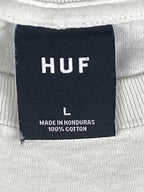 HUF Triple Triangle Cherry Blossom Lantern White Graphic T-Shirt Mens Sz Large