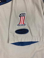 Harley-Davidson MotorClothes Shop Shirt Men's  Beige Blue Embroidered Logo XXXL