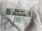Tommy Bahama 100% Silk Pleated Dress Shorts Men Sz 38 Cream Tan