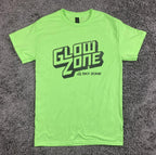 Sky Zone Glow Zone T Shirt Small S Neon Lime Green Trampoline Graphic Gildan