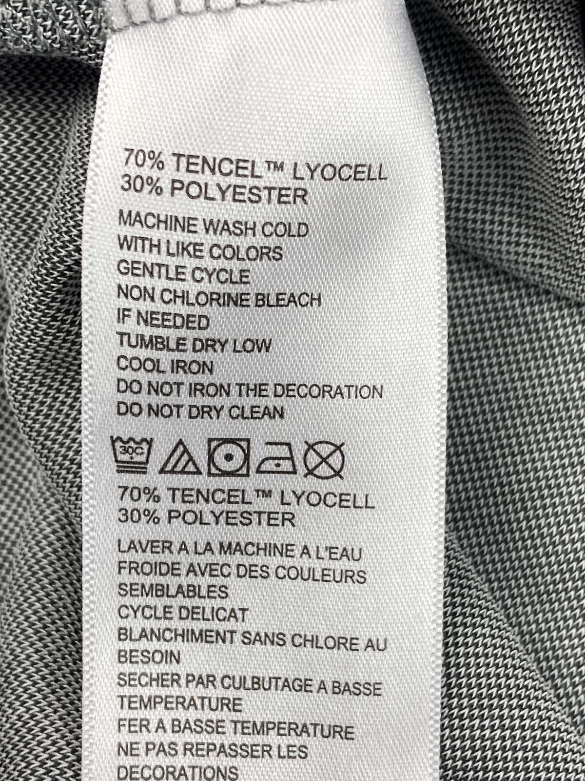 Tommy Bahama Shoreline Surf Polo Shirt Mens XL Gray Tencel Golf Short Sleeve