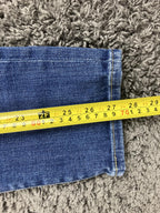7 For All Mankind Josefina Jeans Slim Boyfriend Button Fly Medium Wash Denim 28