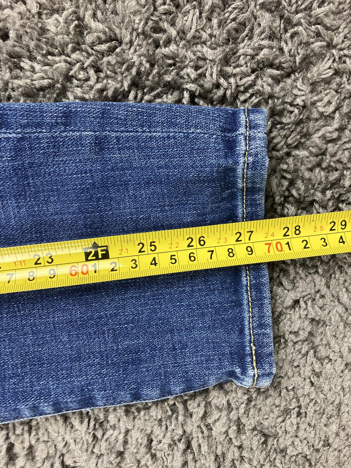 7 For All Mankind Josefina Jeans Slim Boyfriend Button Fly Medium Wash Denim 28