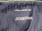 7 For All Mankind Josefina Jeans Slim Boyfriend Button Fly Medium Wash Denim 28