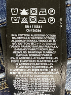 7 For All Mankind Josefina Jeans Slim Boyfriend Button Fly Medium Wash Denim 28