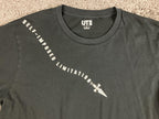 Uniqlo UT Hunter x Hunter Kurapika Shirt Black Anime Manga Graphic T-Shirt Sz L