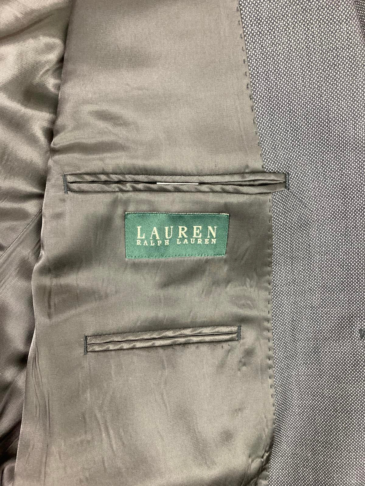Lauren Ralph Lauren Blazer 100% Wool Men Gray 2 Button Sz 46R
