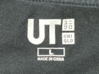 Uniqlo UT Hunter x Hunter Kurapika Shirt Black Anime Manga Graphic T-Shirt Sz L