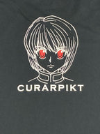 Uniqlo UT Hunter x Hunter Kurapika Shirt Black Anime Manga Graphic T-Shirt Sz L