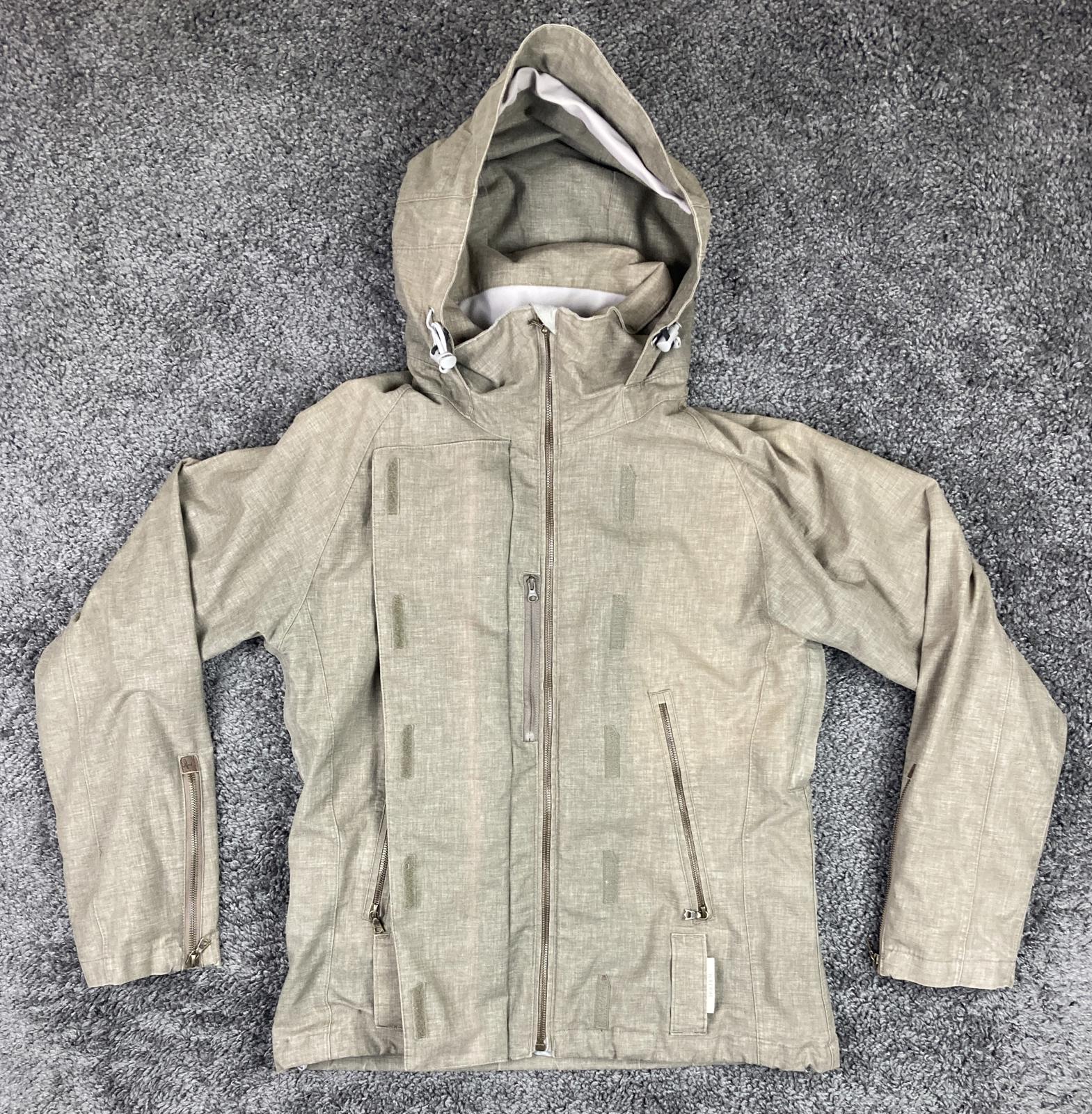 Holden Snowboard Jacket Womens Tan Hooded Size M