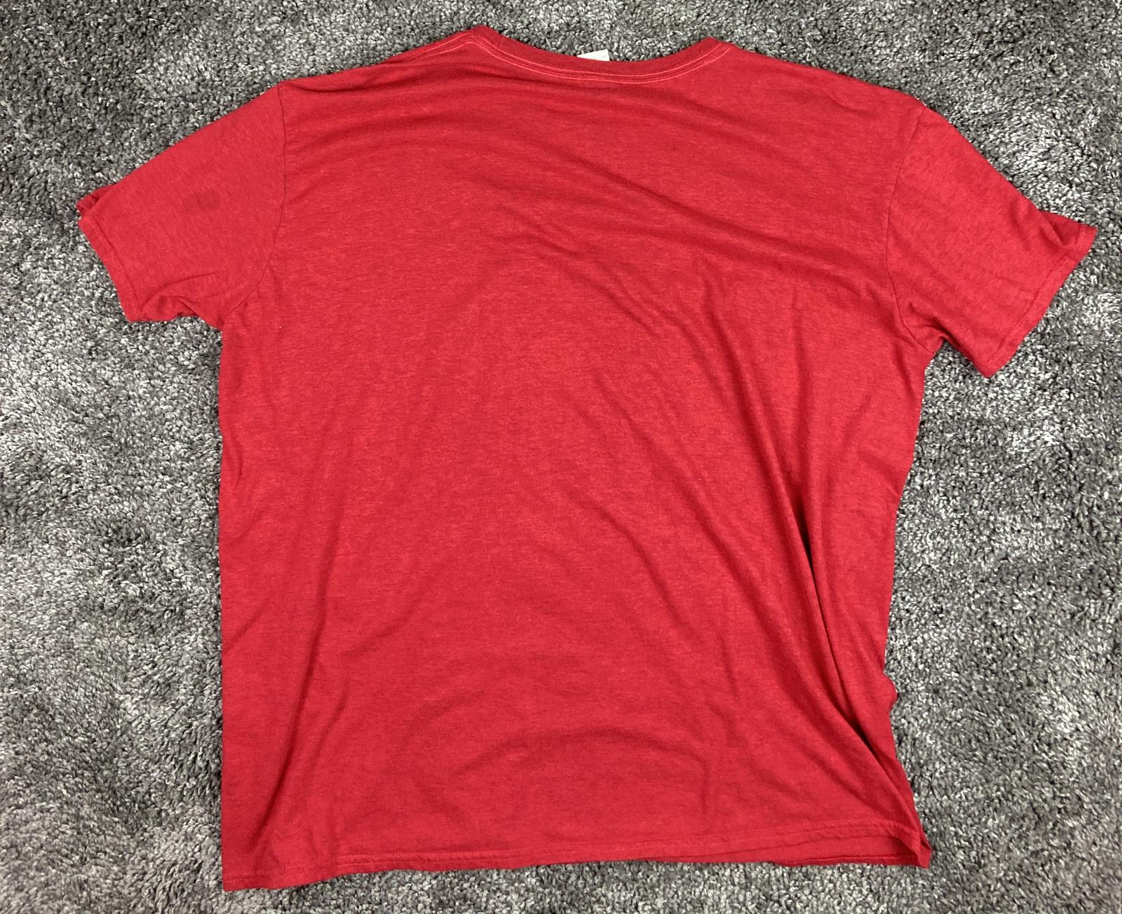 Gildan Ford Motor Company 1903 Dearborn Michigan Red Graphic Tee Men’s Sz 2XL