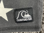 Quiksilver Mens Hybrid Board Shorts 32 Black White Star Swim Trunk Amphibian