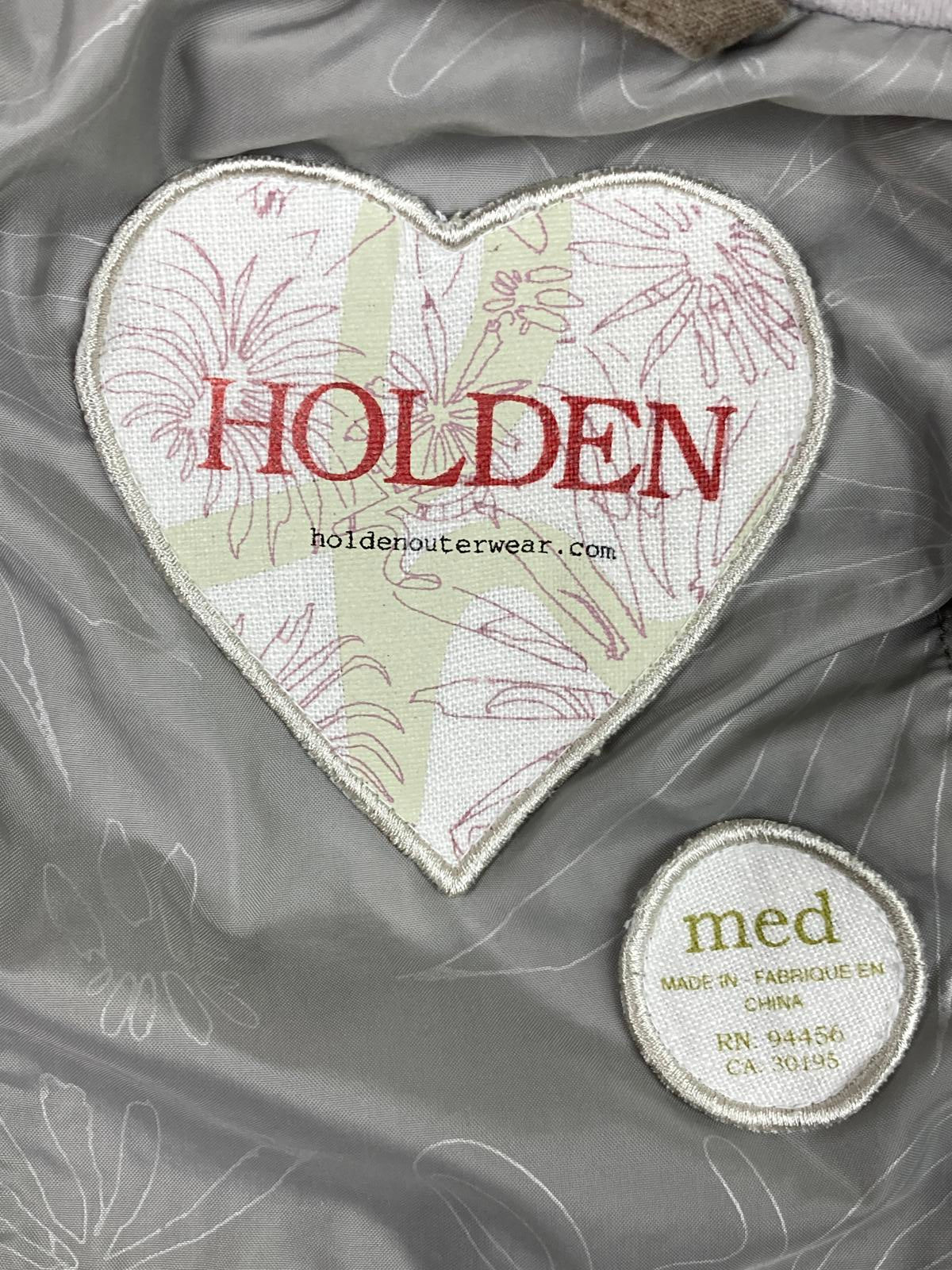 Holden Snowboard Jacket Womens Tan Hooded Size M