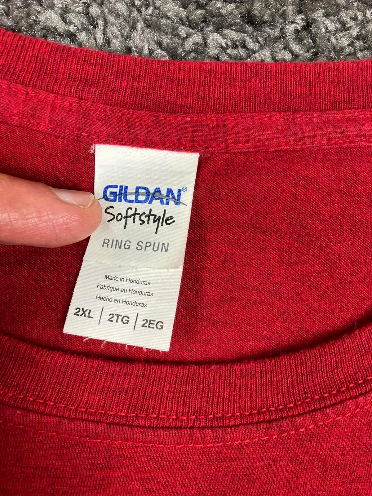 Gildan Ford Motor Company 1903 Dearborn Michigan Red Graphic Tee Men’s Sz 2XL