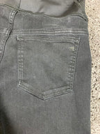 Madewell Maternity Skinny Jeans Womens Sz 28 Black Over Belly Panel