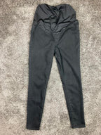 Madewell Maternity Skinny Jeans Womens Sz 28 Black Over Belly Panel