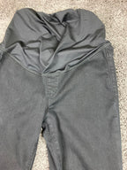 Madewell Maternity Skinny Jeans Womens Sz 28 Black Over Belly Panel