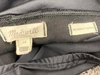 Madewell Maternity Skinny Jeans Womens Sz 28 Black Over Belly Panel