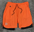 Pinkbomb 2 in 1 Running Shorts Men's Quick Dry Gym Workout Training Size 3XL