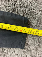 Madewell Maternity Skinny Jeans Womens Sz 28 Black Over Belly Panel