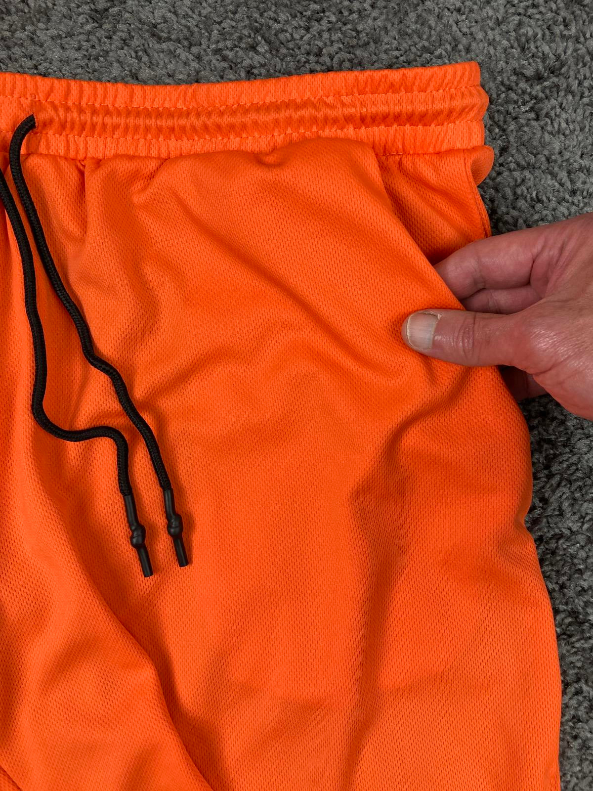 Pinkbomb 2 in 1 Running Shorts Men's Quick Dry Gym Workout Training Size 3XL