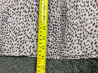 Wishlist Maxi Dress Animal Print Women’s Ivory Sleeveless Tiered Size M