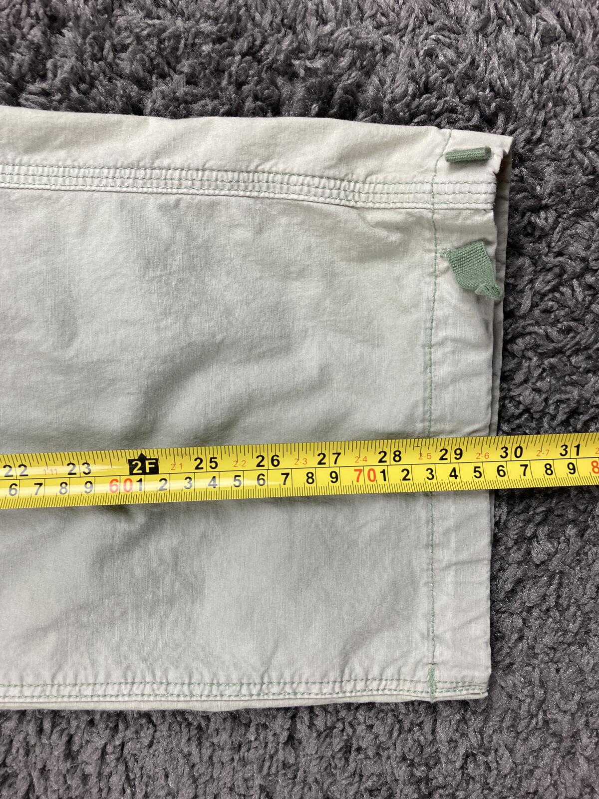 American Eagle Snappy Baggy Cargo Pants Womens 8 Sage Green Wide Leg Utility