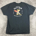 Salty Crew Dukes Up Pelican Boxing T Shirt Mens Black Cast Smash Dash Surf 2XL