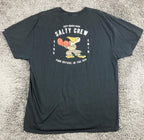 Salty Crew Dukes Up Pelican Boxing T Shirt Mens Black Cast Smash Dash Surf 2XL