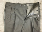 Jos A Bank Tuxedo Pants Men's Black Pleated Satin Stripe Formal Sz 36x31