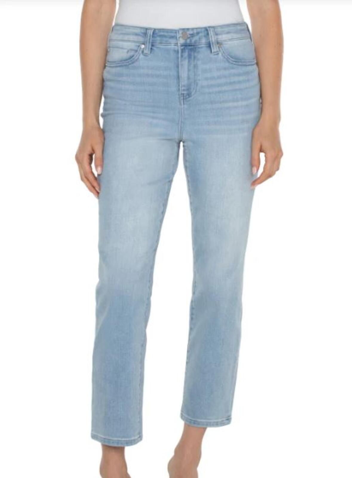Liverpool Liv Non-Skinny Skinny Hi-Rise Jeans Light Wash Clarkdale  Size 2/26