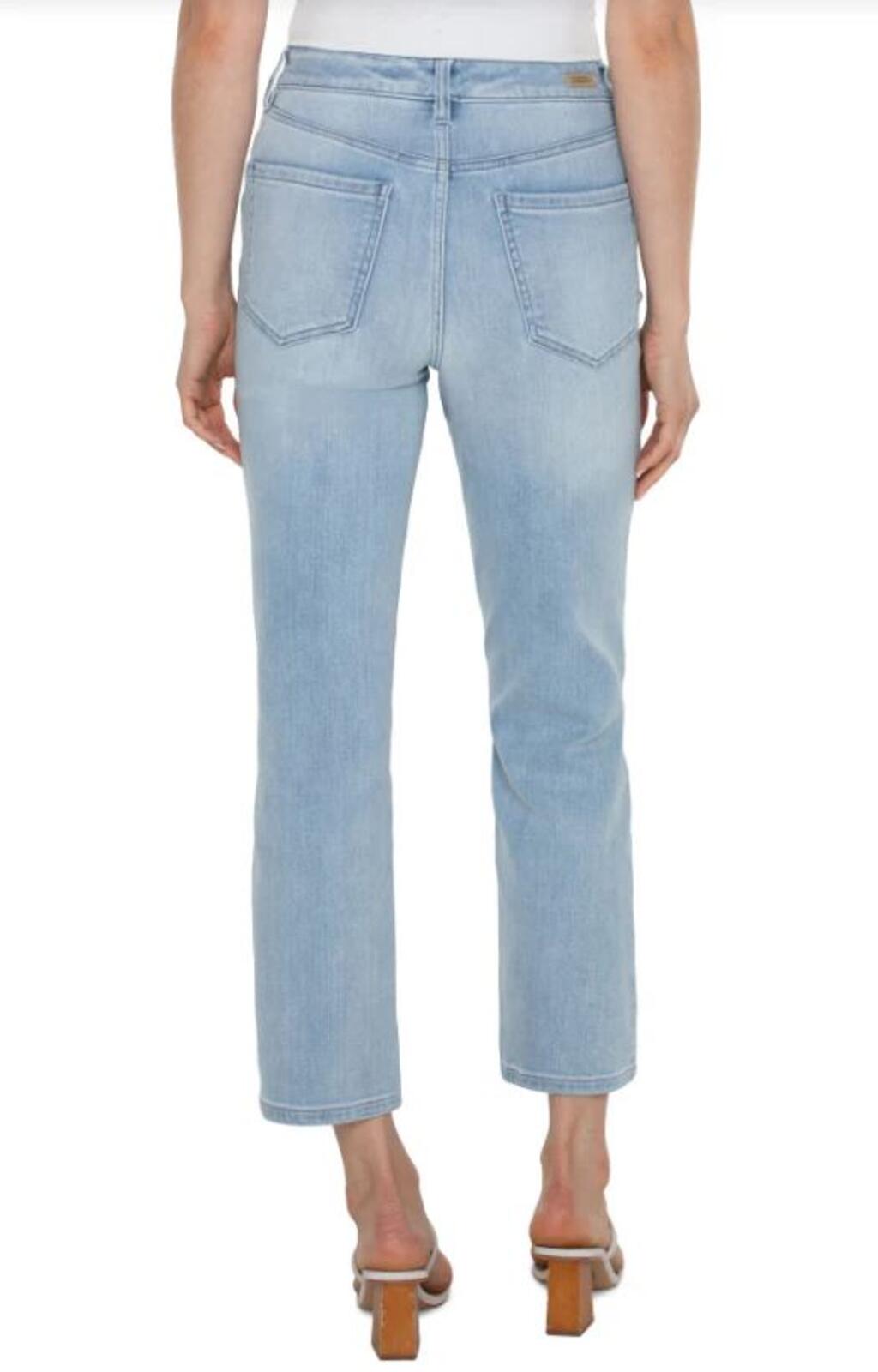 Liverpool Liv Non-Skinny Skinny Hi-Rise Jeans Light Wash Clarkdale  Size 2/26